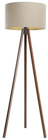 BPS Koncept Állólámpa STANDART 1xE27/60W/230V bézs/wenge BS0490