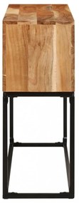 tömör akácfa tálalóasztal 120 x 30 x 75 cm