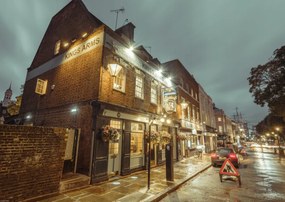 Poszter 59,4x42cm King Arms Pub Greenwich, Assaf Frank