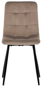 Krém Bársony Étkezőszék. CT-281 CRM4