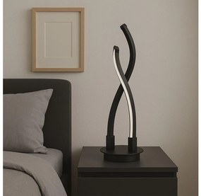 ONLI - LED Asztali lámpa DAFNE LED/12W/230V 4000K 48 cm fekete