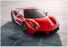 Fotótapéta 152x104 Piros Ferrari golyó