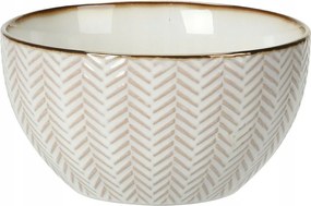 Queen tál 650 ml porcelán rombusz és aranyozott palota stílus desszertekhez