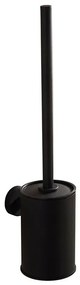 Aqualine Aqualine - Falra szerelhető WC kefe SAMBA fekete SH0143