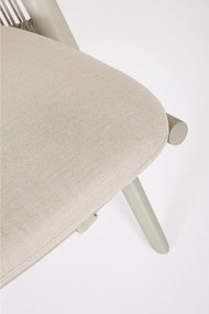 Bézs fém kerti fotel Aloha – Bizzotto