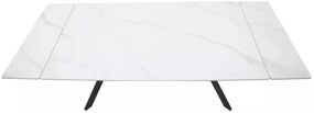 Imperia bővíthető étkezőasztal fehér 180-240 cm