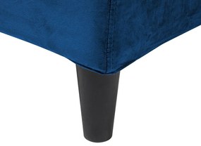 Franciaágy 180 cm FUTTI (ágyráccsal) (kék). 1007267