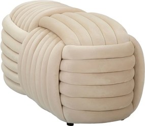 Krémszínű bársony pad Softy – Mauro Ferretti