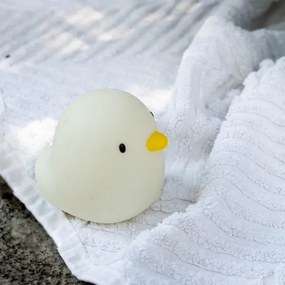 MegaLight - LED RGB Újratölthető gyermek érintős fürdőkád lámpa SWIMMY DUCK LED/5V