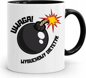 Dietetikus Dietetikusoknak Fekete Ajándék Bögre fényképes nyomtatással