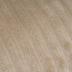 Barna mikroplüss takaró 130x160 cm Fur Velvet – Casa Selección