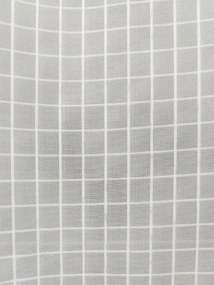 Függöny méteráru fátyol 290 cm kockás kicsi 0,5m modern kockás