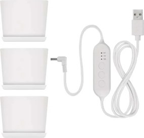 LED fényerőszabályozható beltéri növénynevelő lámpa GROW LED/7W/5V