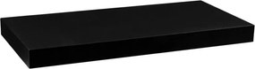 Fali polc STILISTA® Volato 90 cm - fekete matt