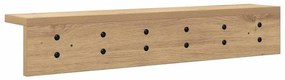 Fali Kabáthorog kézműves tölgy 60 x 10.5 x 10.5 cm Faanyag