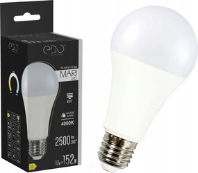 Led izzó E27 A65 17W 4000K neutral 2500lm Edo