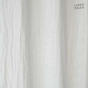 Fehér len fényáteresztő függöny 130x200 cm White – Linen Tales
