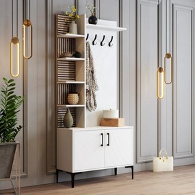 Viyana White cipősszekrény és polcok