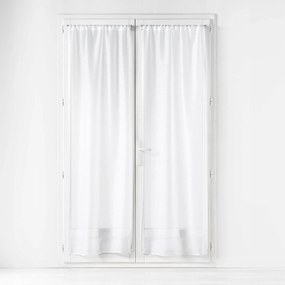 Függöny Fehér Sima Elegáns Tartós Lissea 70 X 200 CM 2 Db-os Szett