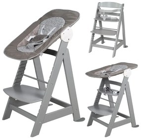 Szürkésbarna etetőszék Miffy – Roba