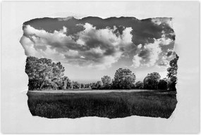 Poszterek 120x80 Vidéki réti táj