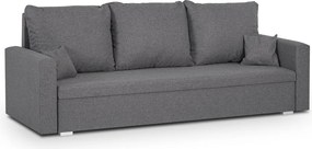 MONDI Háromszemélyes kinyitható kanapé Szürke