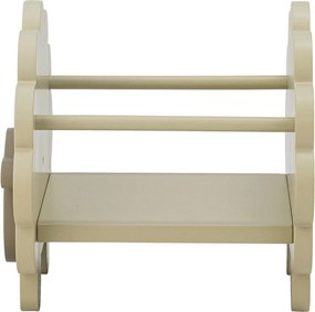 Bézs gyerek könyvespolc 30,5x30x35 cm Dolly – Bloomingville Mini