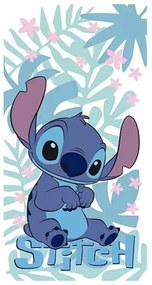 Disney Lilo és Stitch, A csillagkutya fürdőlepedő, strand törölköző 70x140cm (Fast Dry)