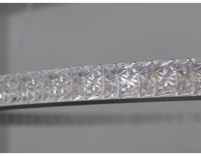 LED dimmelhető csillár kábellel LED/90W/230V 3000-6500K Ø 60 cm + távirányító
