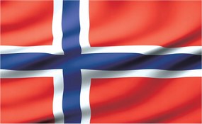 Fotótapéta Izland zászlaja hazafias színek a szobában 200x140 +ragasztó