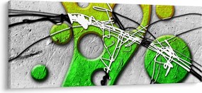 Absztrakt kép (120x50 cm)