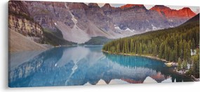 Kép - kanadai hegyi táj (120x50 cm)