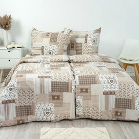 Stanex Krep lepedő Pečvork bézs, 140 x 220 cm, 70 x 90 cm