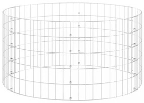 horganyzott acél kerti komposztáló Ø100 x 50 cm