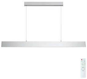 Brilagi - LED Dimmelhető csillár zsinóron SLIMLINE LED/40W/230V 3000-6000K ezüst + távirányító