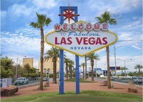 Kép - Las Vegas (üvegen) (70x50 cm)