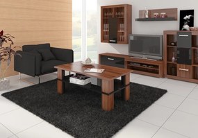 Dohányzóasztal Futura 2 (szilva + fényes fekete). 780011