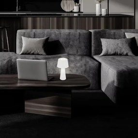 Brilo - LED Dimmelhető újratölthető kültéri asztali lámpa LED/3,5W/5V IP44 fehér