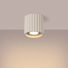 Sollux SL.1789 - AURA spotlámpa 1xGU10/10W/230V 10 cm krémszínű