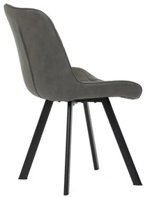 Szürke Vintage Szövet Étkezőszék. HC-V3066 GREY3
