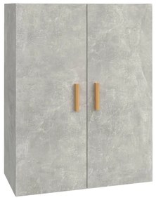 betonszürke függő faliszekrény 69,5 x 34 x 90 cm