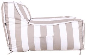 Fehér-szürke kerti babzsák – Bonami Essentials