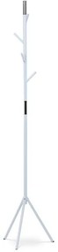 Modern Állófogas, magasság 179 cm, fém szerkezet, matt fehér lakk, teherbírás 6 kg