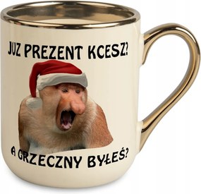 Karácsonyi Bögre Vicces Ajándék Apának Apa Janusz Orrszarvú Karácsony