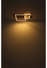 Globo 67289D1 - LED mennyezeti lámpa VANNI LED/24W/230V barna/fekete