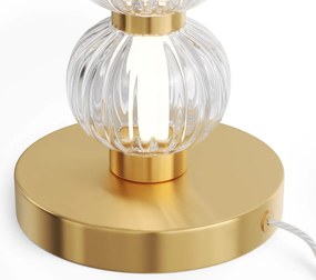 Maytoni glamour modern asztali lámpa amulet átlátszó arany mymod555tl-l8g3k