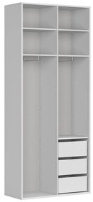 Ruhásszekrény Flex 123 (fehér) . 1098234