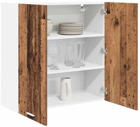 Függő szekrény polcokkal Riga Öreg fa 80 x 31 x 80 cm Faanyag