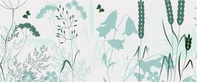 Kép - rét vektor (120x50 cm)