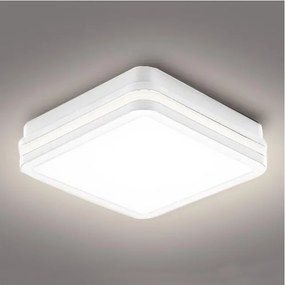 Brilagi - BENE kültéri LED lámpatest 18W/230V 22x22 cm fehér IP54